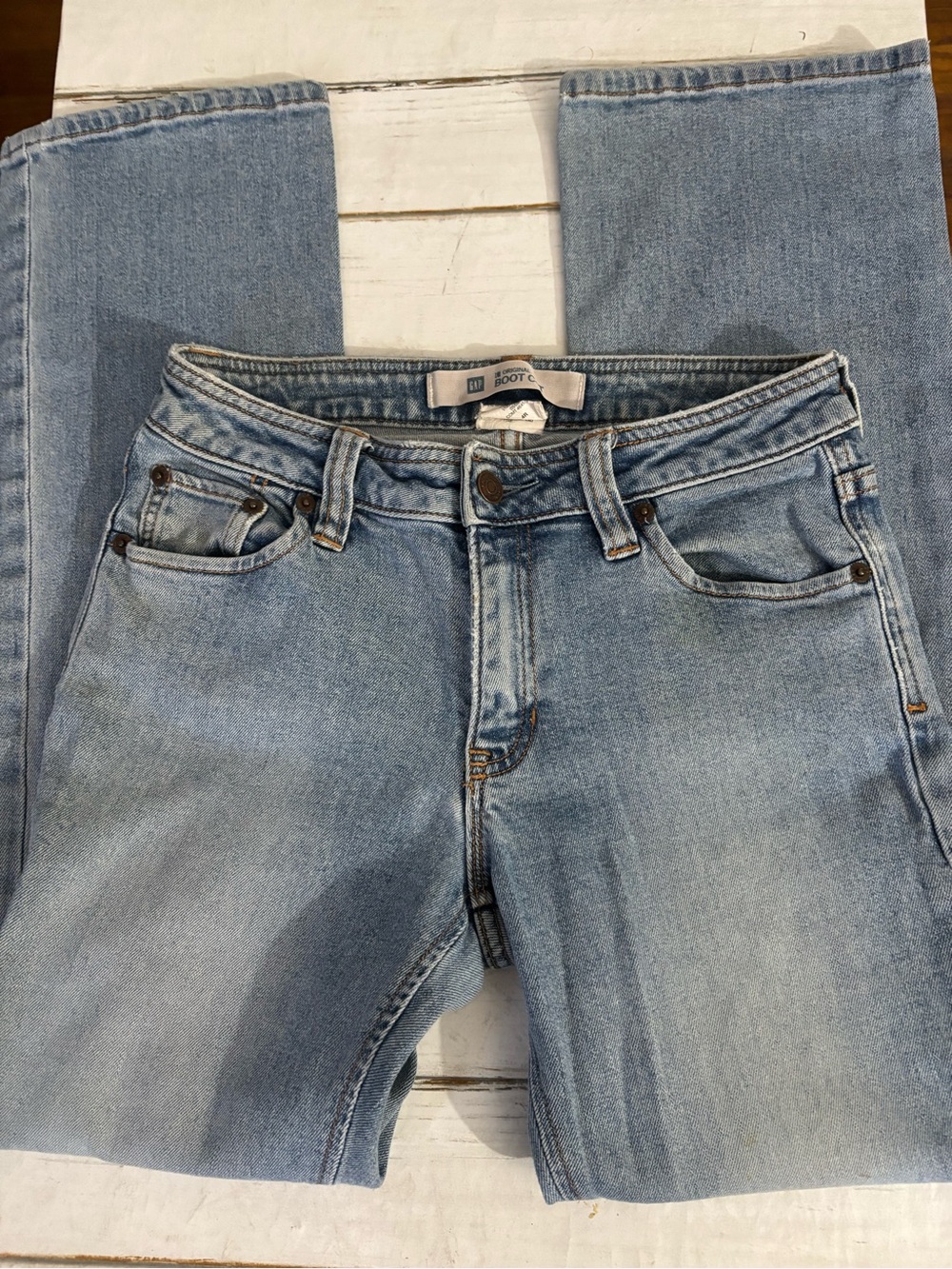 GAP Women's Light Wash Bootcut Jeans